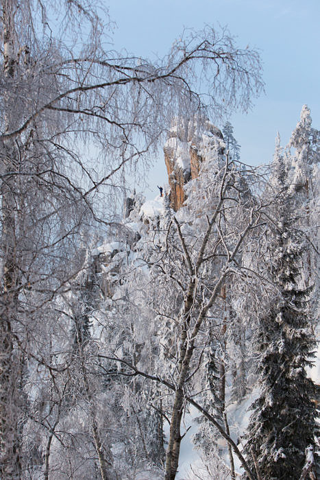 Ночевка на одном из зубьев