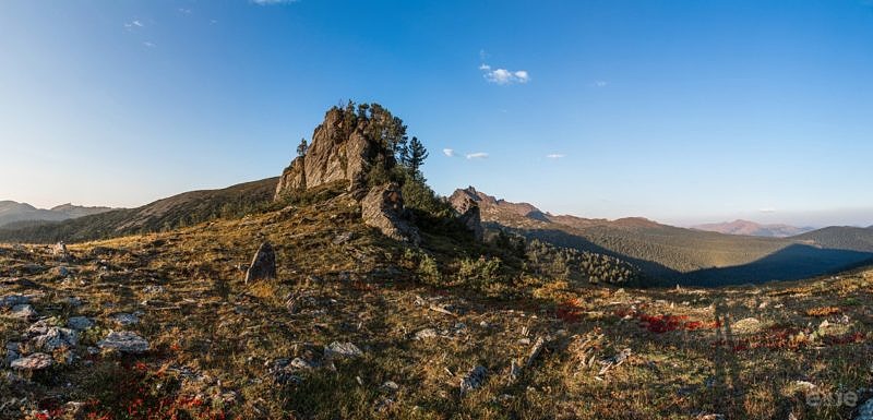 На перевале Тушканчик Ергаки 