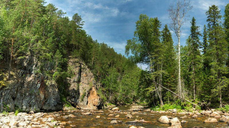 Река Катав, Южный Урал