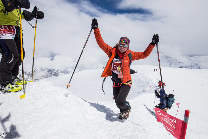 Финиш гонки Red Fox Elbruse race 