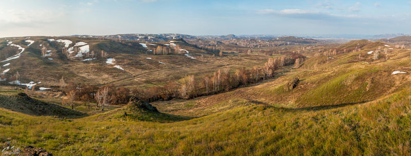 Юго-Западная оконечность Саринского плато