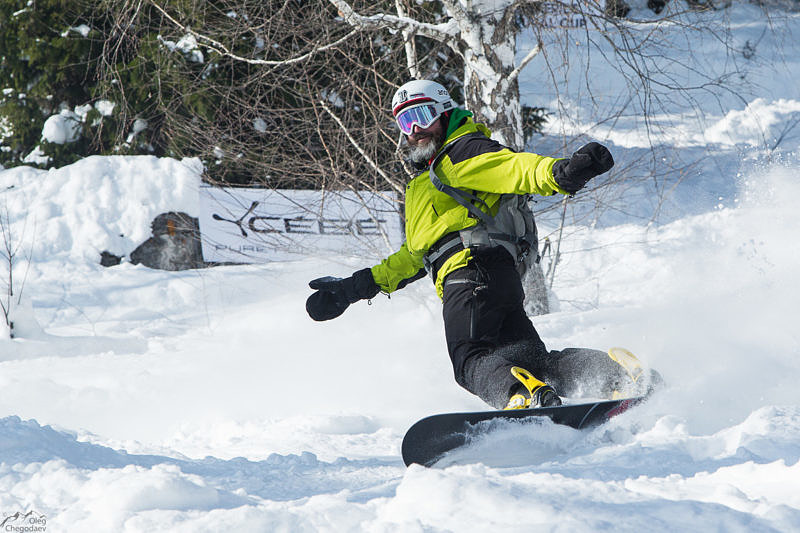 Квалификационные заезды участников Freeride Ural Cup 2017