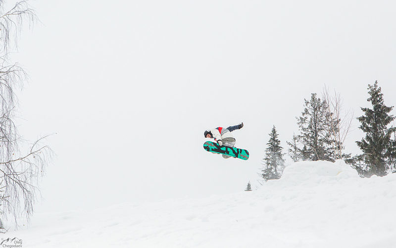 Финальные заезды участников Freeride Ural Cup 2017