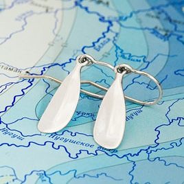 Серьги Весла