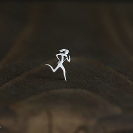 Серьга "Бегунья"