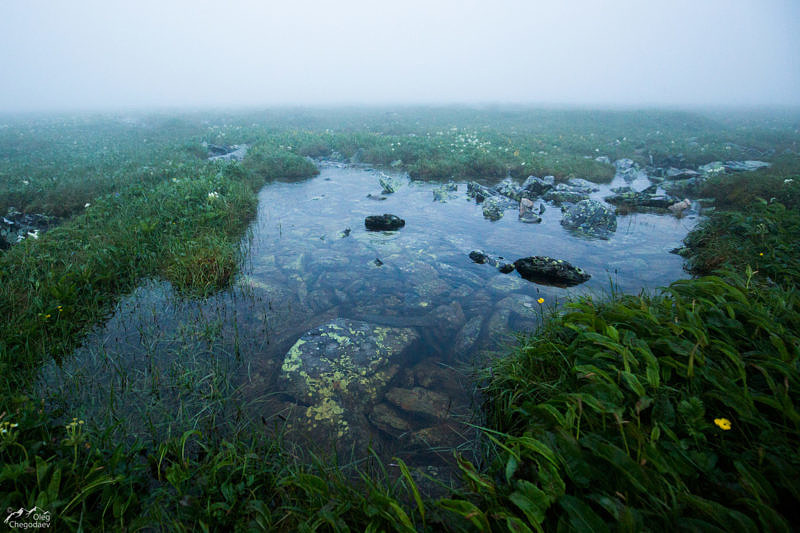 Вода на вершине Иремеля