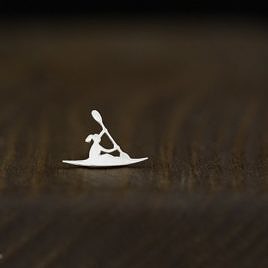 Серьга каякерша