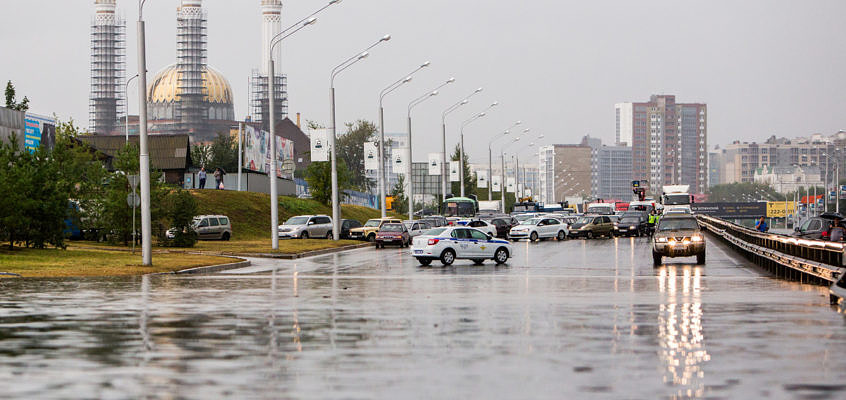 Уфимский ливень 04.09.2017