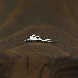Серьга пловчиха