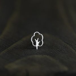 Серьга "Дерево"