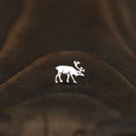 Моносерьга “Северный олень”