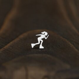 Моносерьга «Роллерша»