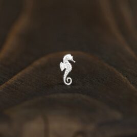 Моносерьга «Морской конек»