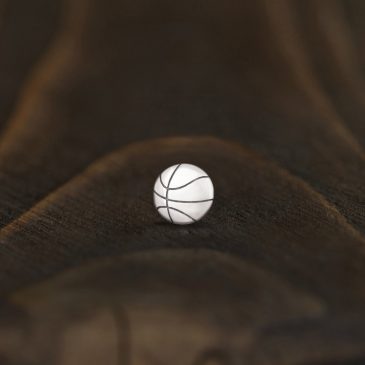 Серьга active girl  «Баскетбольный мяч»