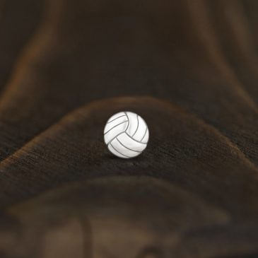 Серьга active girl «Волейбольный мяч»