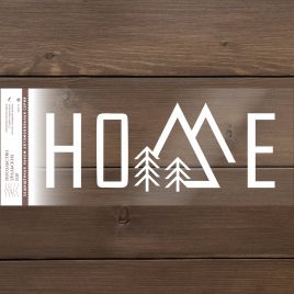 «Home» автомобильная виниловая наклейка