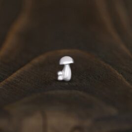 Моносерьга «Грибы»