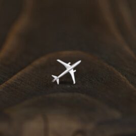 Моносерьга «Самолет»
