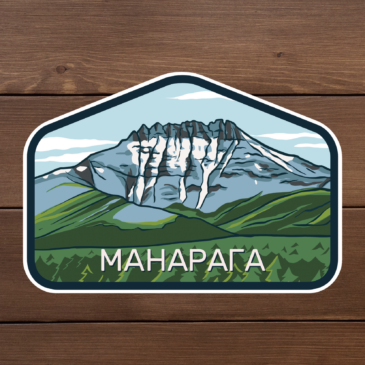 наклейка манарага