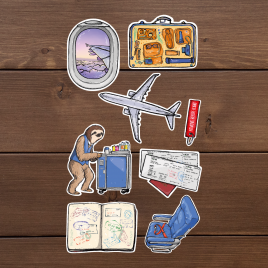 стикепрак самолетный