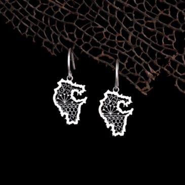 Серьги филигранные “Башкирия”