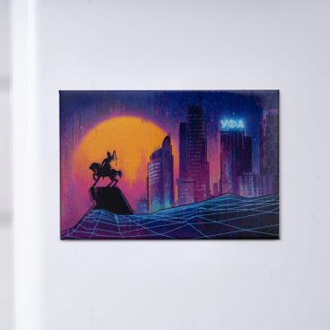 Магнит «Неоновая Уфа»