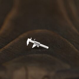 Серьга active girl «Штангенциркуль»