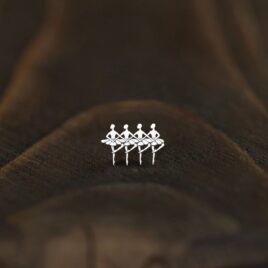 Серьга active girl «Лебединое озеро»