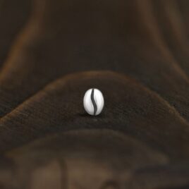 Серьга active girl «Кофейное зернышко»