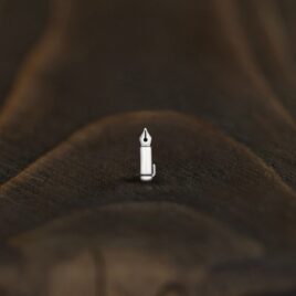 Серьга active girl «Ручка перьевая»