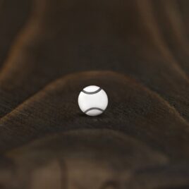 Моносерьга «Теннисный мяч»